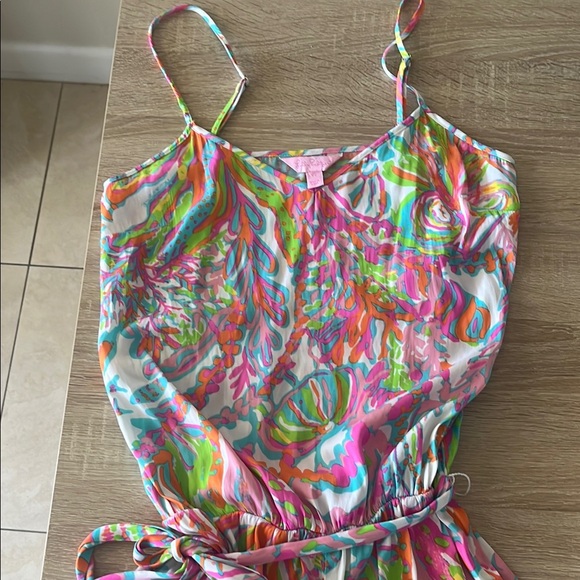 Colorful Patterned Romper - Picture 5 of 5